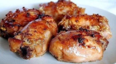Вкуснейшая курица, маринованная в горчично-медовом соусе