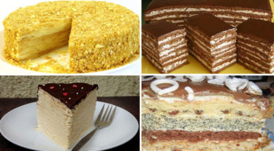 6 самых лучших домашних тортов. Отличная подборка