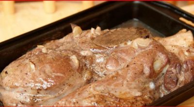 Как запечь большой кусок мяса, чтобы он был вкусным и мягким