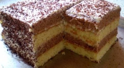 Торт Сметанник — Очень вкусный и нежный торт, простой в приготовлении