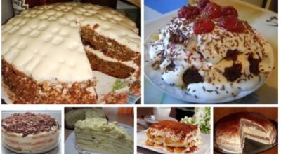 6 лучших рецептов самых быстрых и вкусных тортов